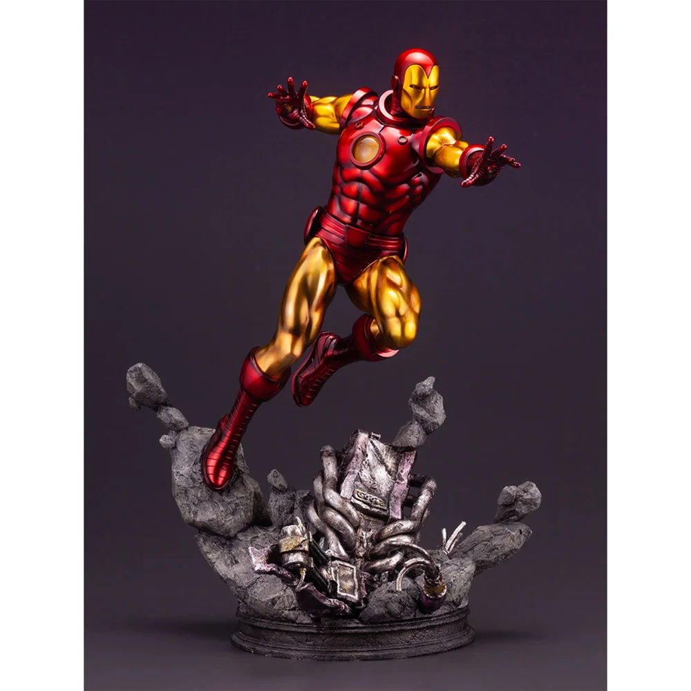 Kotobukiya Avengers Fine Art Statue - Iron Man Bild 1