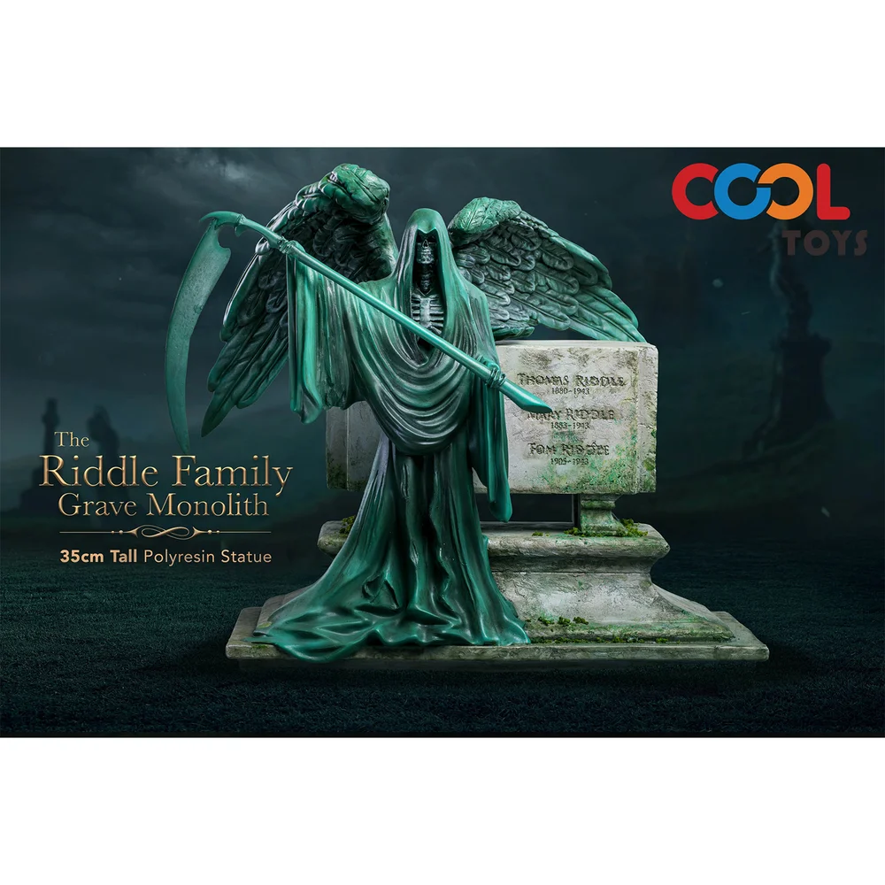 The Riddle Family Grave Monolith Polyresin Statue Bild 1