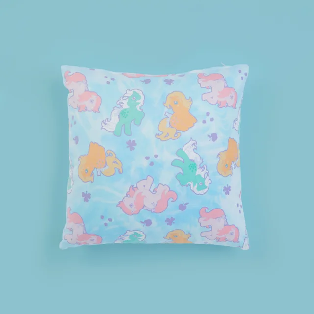My Little Pony Retro Rainbow Square Cushion