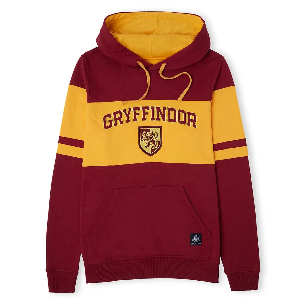Gryffindor House Panelled Hoodie - Burgundy - XS Bild 1