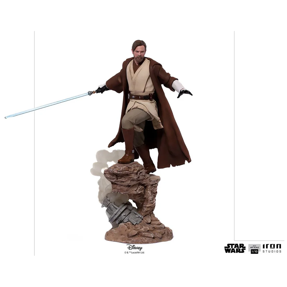 Iron Studios Star Wars Deluxe BDS Art Scale Statue 1/10 Obi-Wan Kenobi 28 cm Bild 1