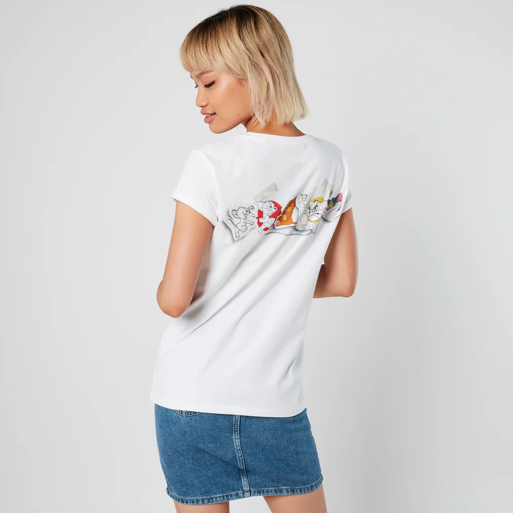 Tom & Jerry Evolution Women's T-Shirt - White - XS Bild 1