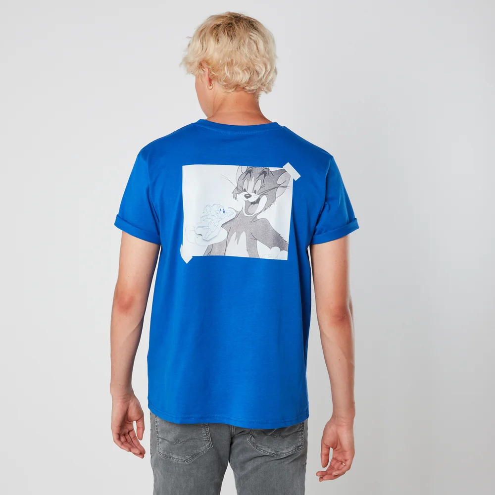 Tom & Jerry Photo Moment Men's T-Shirt - Blue - S Bild 1