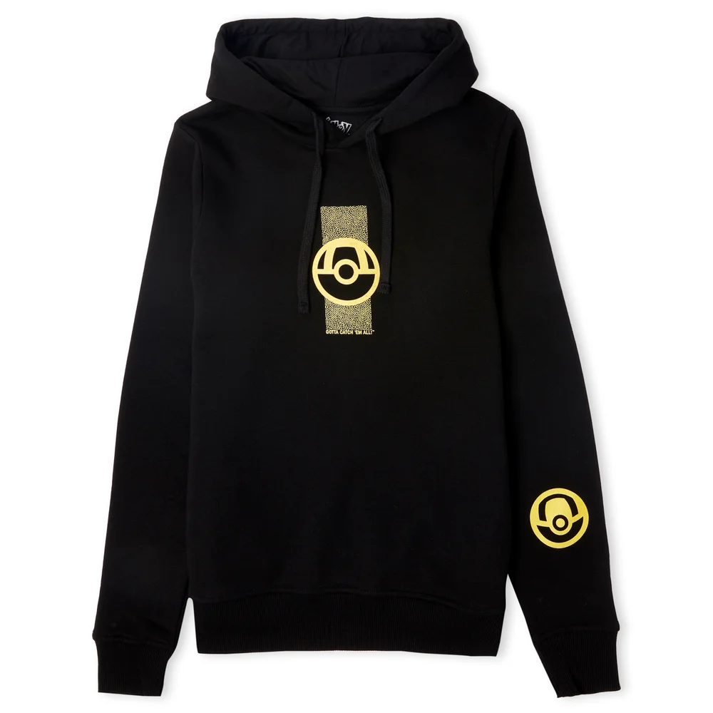 Pokémon Ultra Ball Unisex Hoodie - Black - L Bild 1