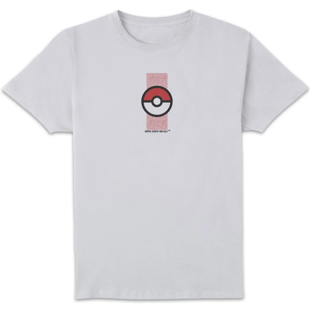 Pokémon Pokéball Unisex T-Shirt - White - S Bild 1