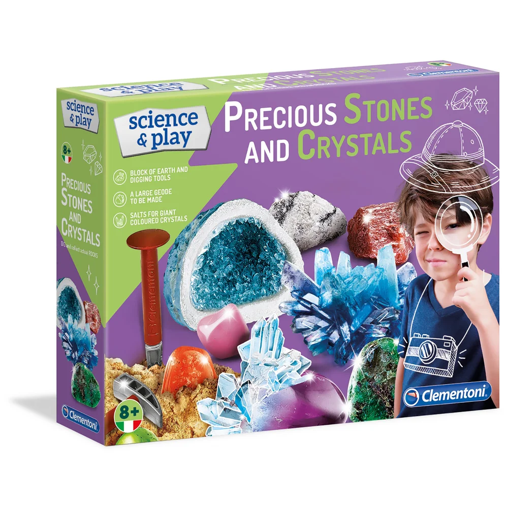 Clementoni Science & Play Crystals & Minerals Play Set Bild 1