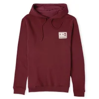 Pokémon Woodland Fire Safety Unisex Kapuzenpulli - Burgundisch