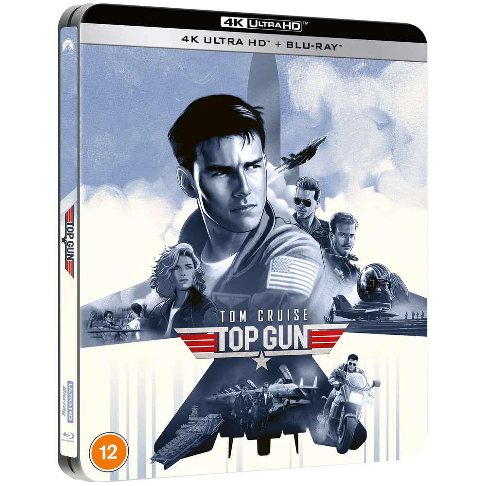 Top Gun - Limited Edition 4K Ultra HD Steelbook (Includes Blu-ray) Bild 1