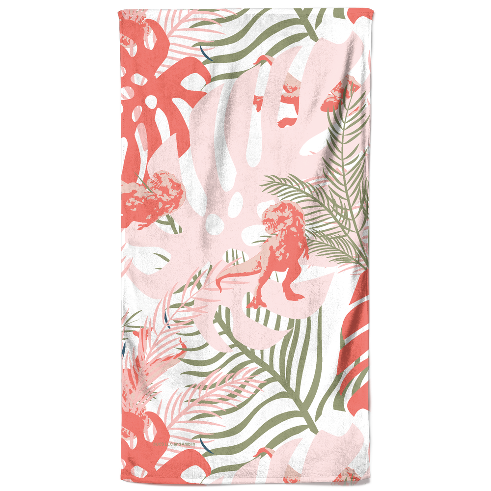 Jurassic World Tropical T Rex Beach Towel Bild 1