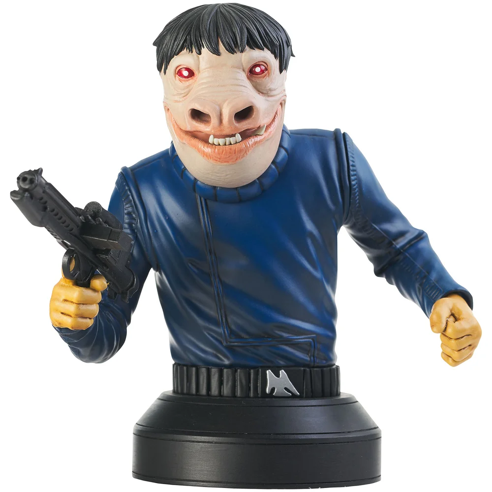 Gentle Giant Star Wars: A New Hope 1/6 Scale Bust - Snaggletooth (Blue) Bild 1