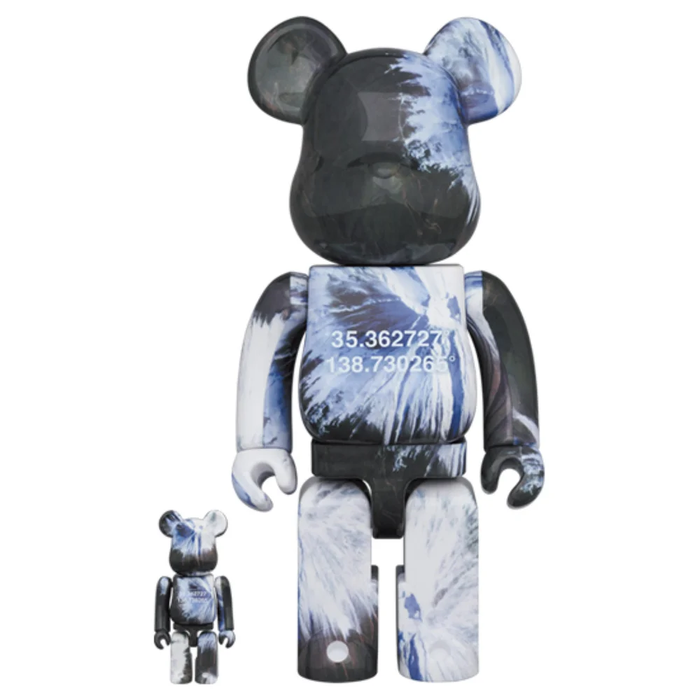 Medicom Benjamin Grant Overview: Mt. Fuji 100% X 400% Be@rbrick 2-Pack Bild 1