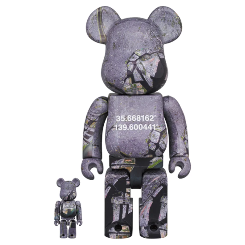Medicom Benjamin Grant Overview: Tokyo 100% X 400% Be@rbrick 2-Pack Bild 1