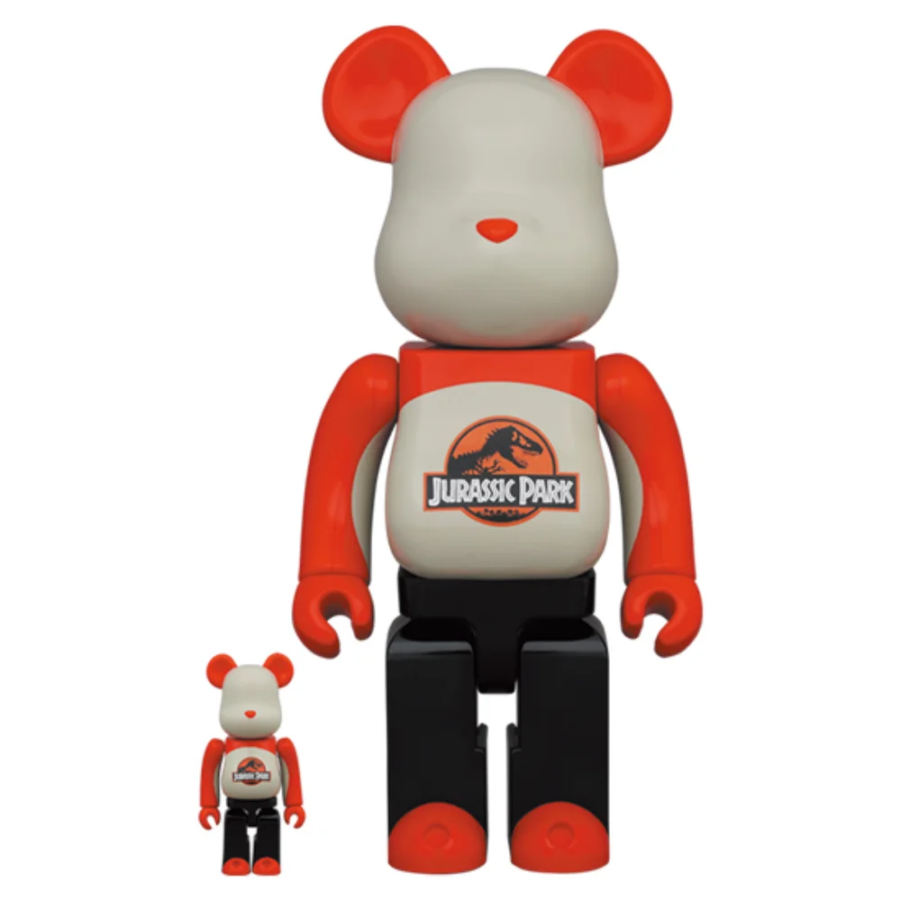 Medicom Jurassic Park 100% X 400% Be@rbrick 2-Pack - Logo Bild 1