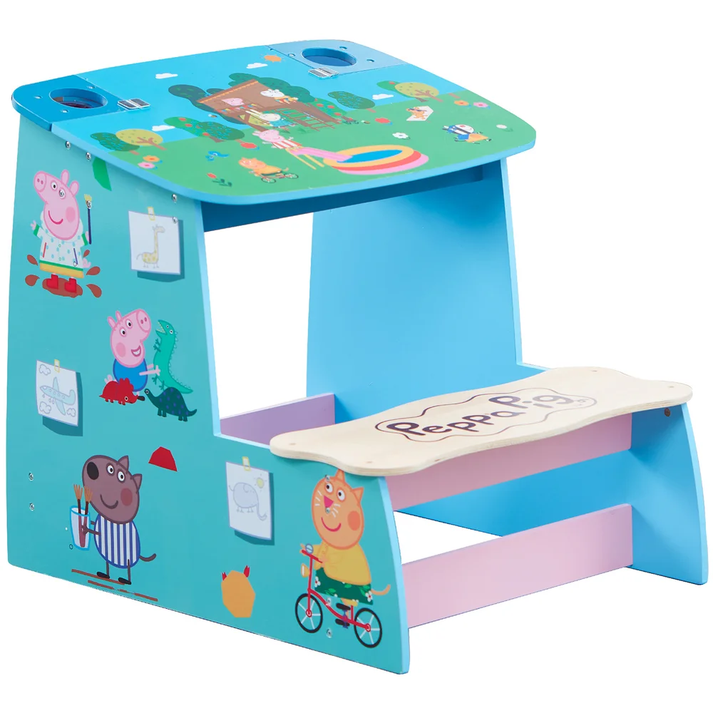 Peppa Pig - Wooden Play Desk Bild 1