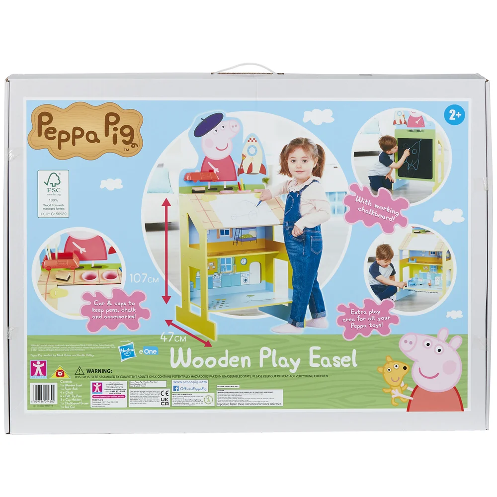 Peppa Pig - Play and Draw Wooden Easel Bild 1