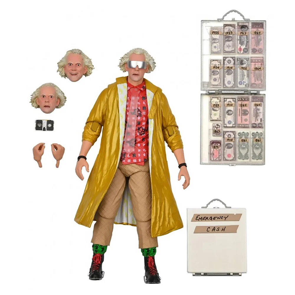 NECA Back to the Future 2 Doc Brown (2015) Ultimate 7 Inch Action Figure Bild 1