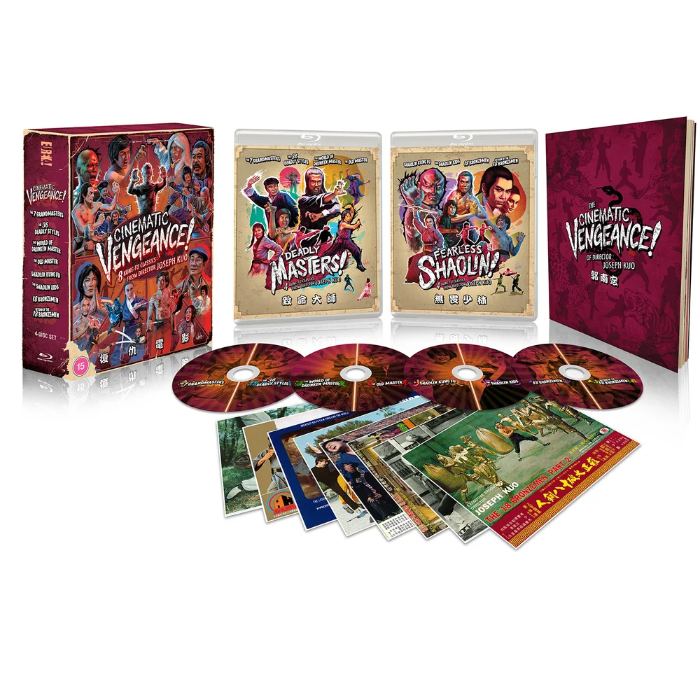 Cinematic Vengence! 8 Kung Fu Classics From Director Joseph Kuo (Eureka Classics) Bild 1