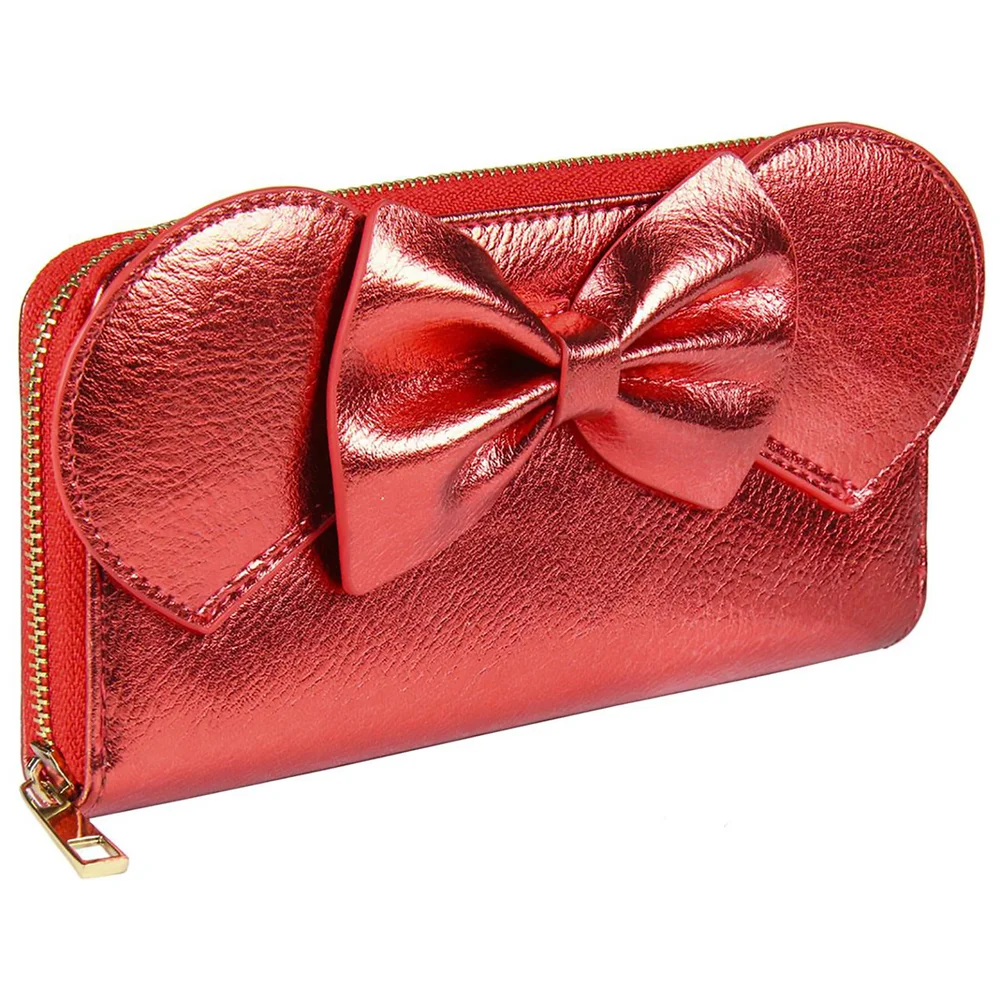 Disney Minnie Mouse Faux-Leather Purse Red Bild 1