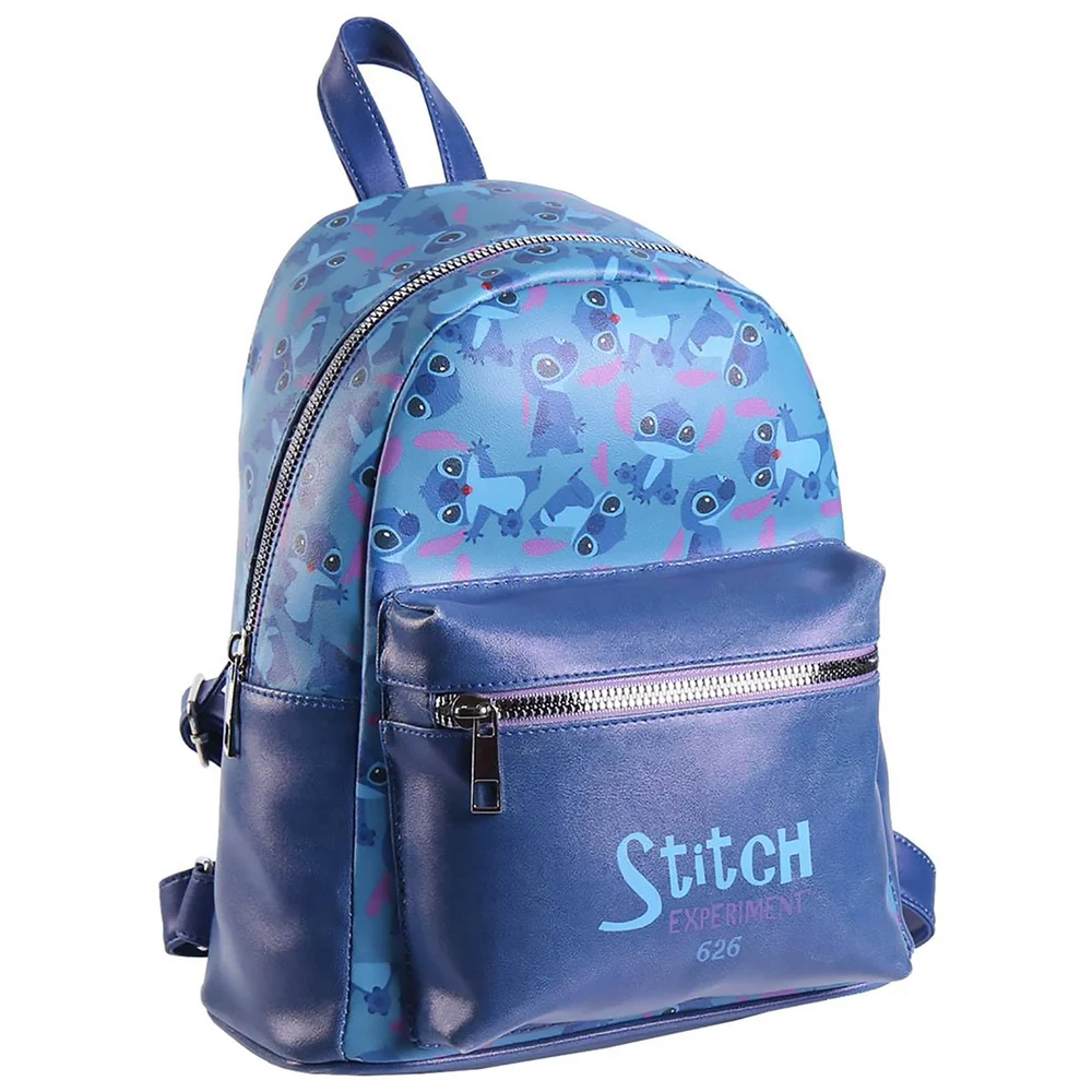 Disney Stitch Experiment 626 Faux-Leather Backpack Bild 1