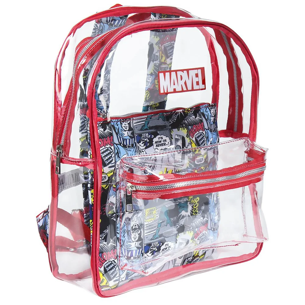 Marvel Comics Transparent Backpack Bild 1