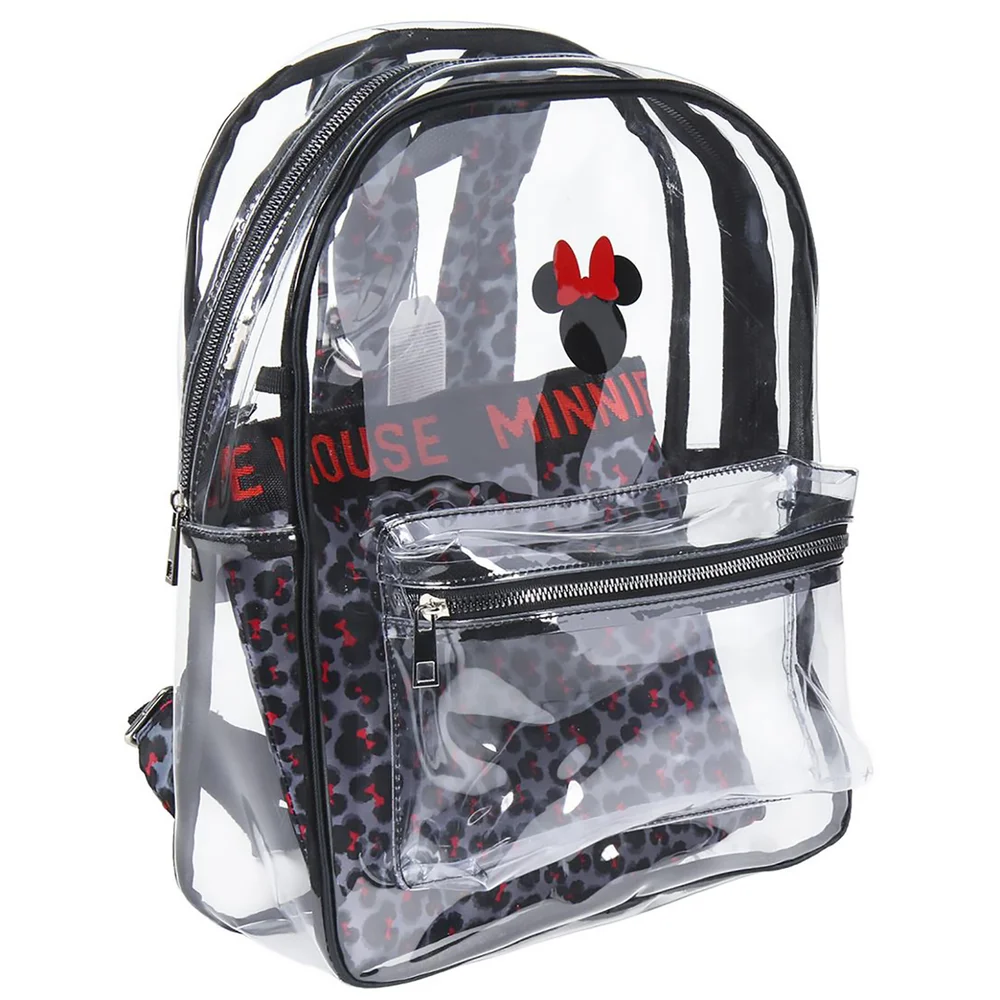 Disney Minnie Mouse Transparent Backpack Bild 1