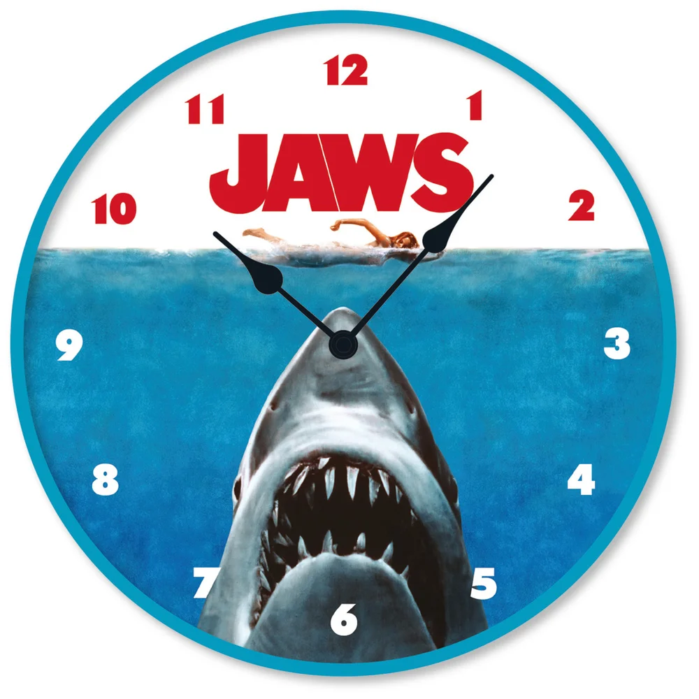 Jaws (Rising) Wall Clock Bild 1