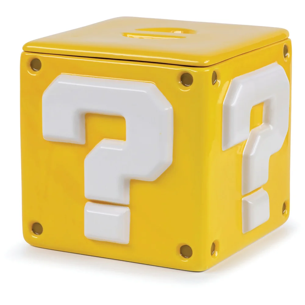 Super Mario Question Block Cookie Jar Bild 1