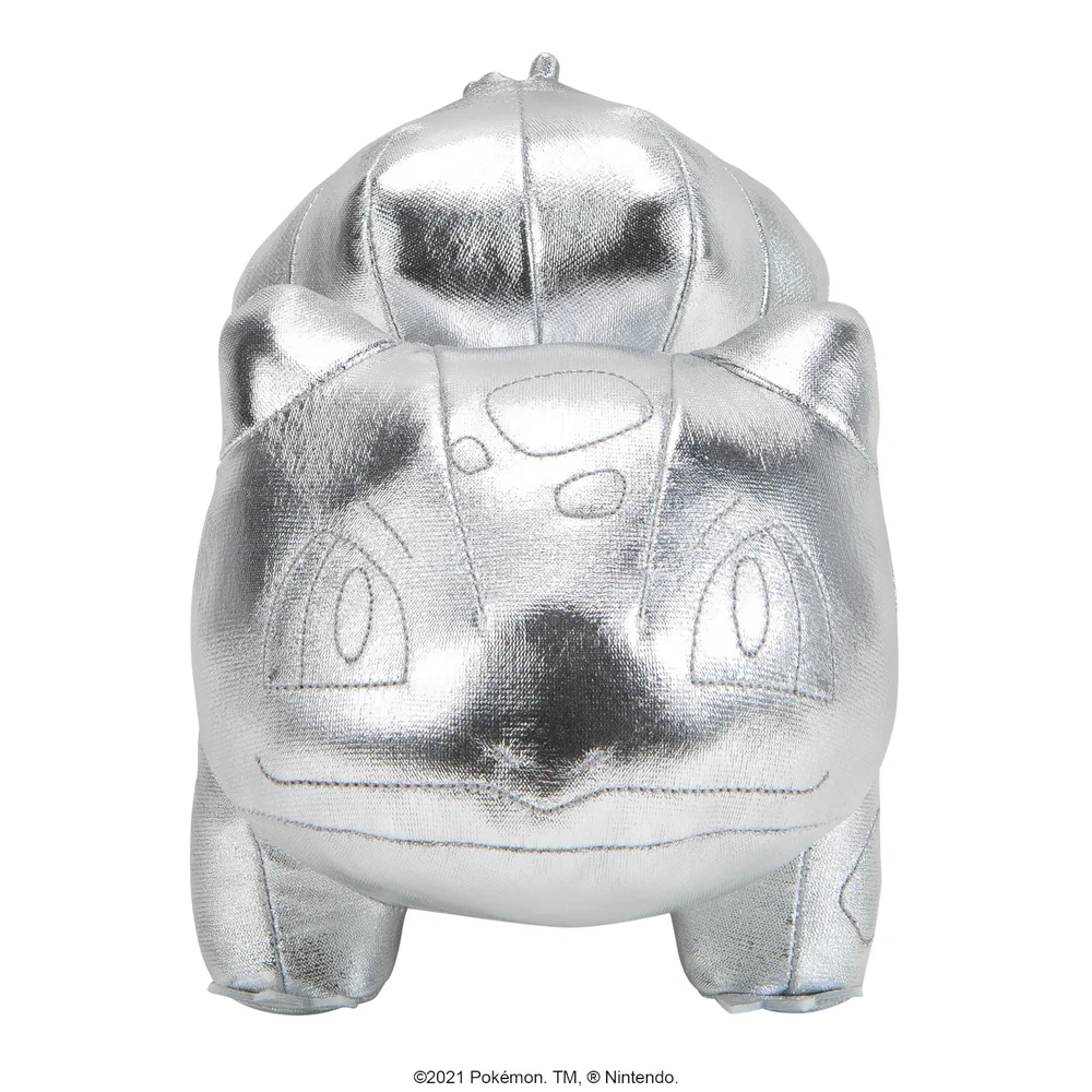 Pokémon 25th Celebration - 8" Silver Bulbasaur Plush Bild 1