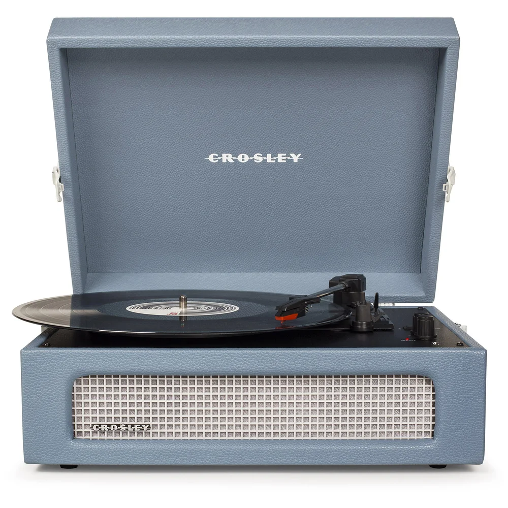 Crosley Voyager Portable Turntable - Washed Blue Bild 1
