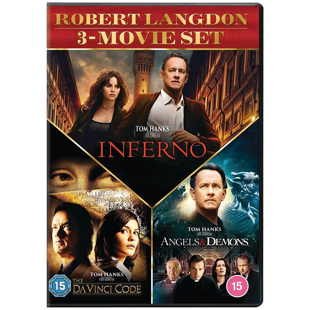 Angels & Demons / Da Vinci Code, The / Inferno 3 DVD Set (New Packaging) Bild 1