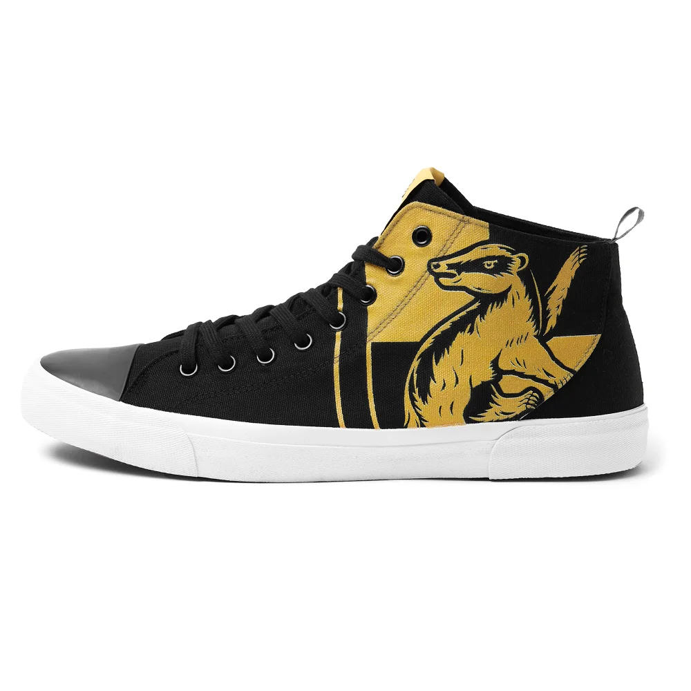 Akedo x Harry Potter Hufflepuff High Top - Black - UK10 / EU44.5 Bild 1