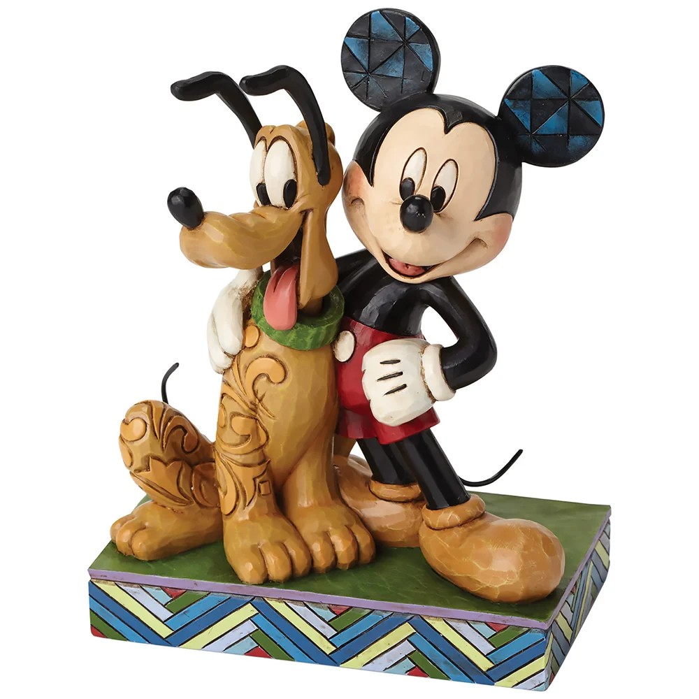 Disney Traditions Best Pals Mickey Mouse & Pluto Figurine Bild 1