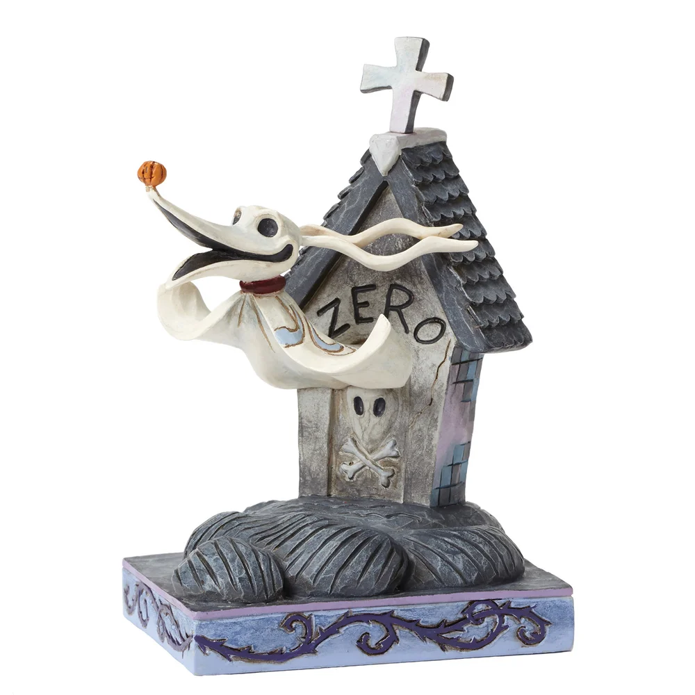 Disney Traditions Nightmare Before Christmas Floating Friend Zero Figurine Bild 1
