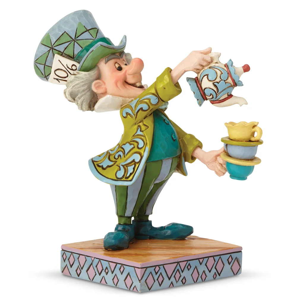 Disney Traditions 'A Spot Of Tea' Mad Hatter Figurine Bild 1