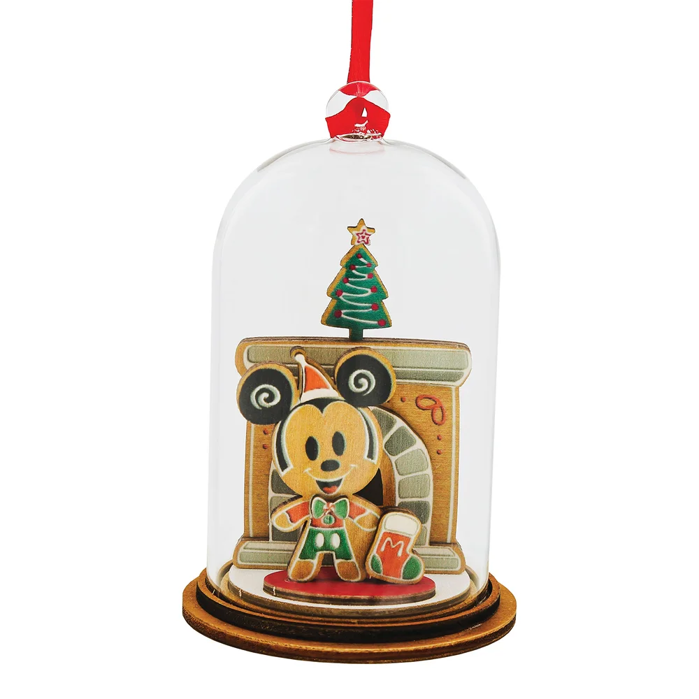 Enchanting Disney Santa Please Call Here Mickey Mouse Figurine Bild 1