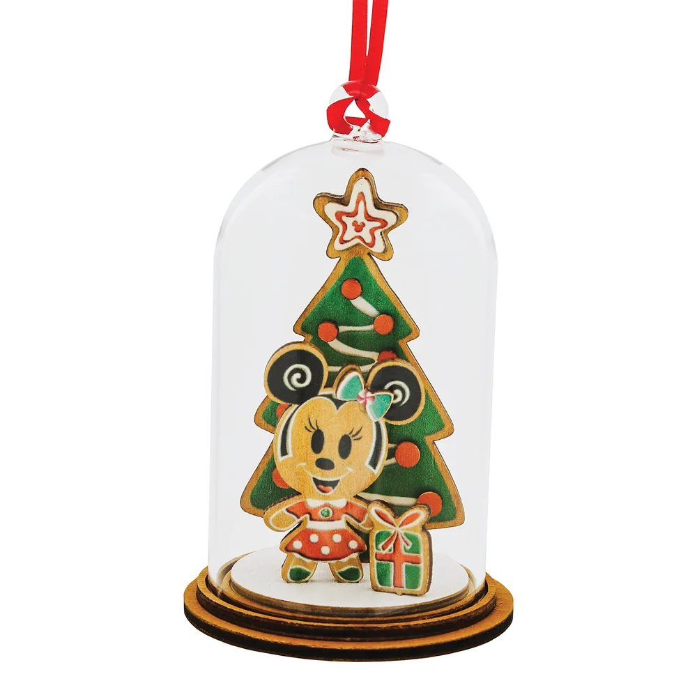 Enchanting Disney Merry Christmas Minnie Figurine Bild 1