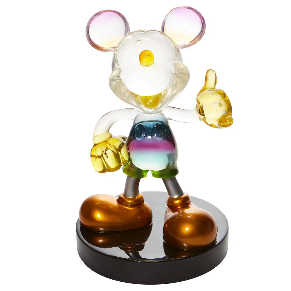 Grand Jester Studios Rainbow Resin Mickey Mouse Figurine Bild 1
