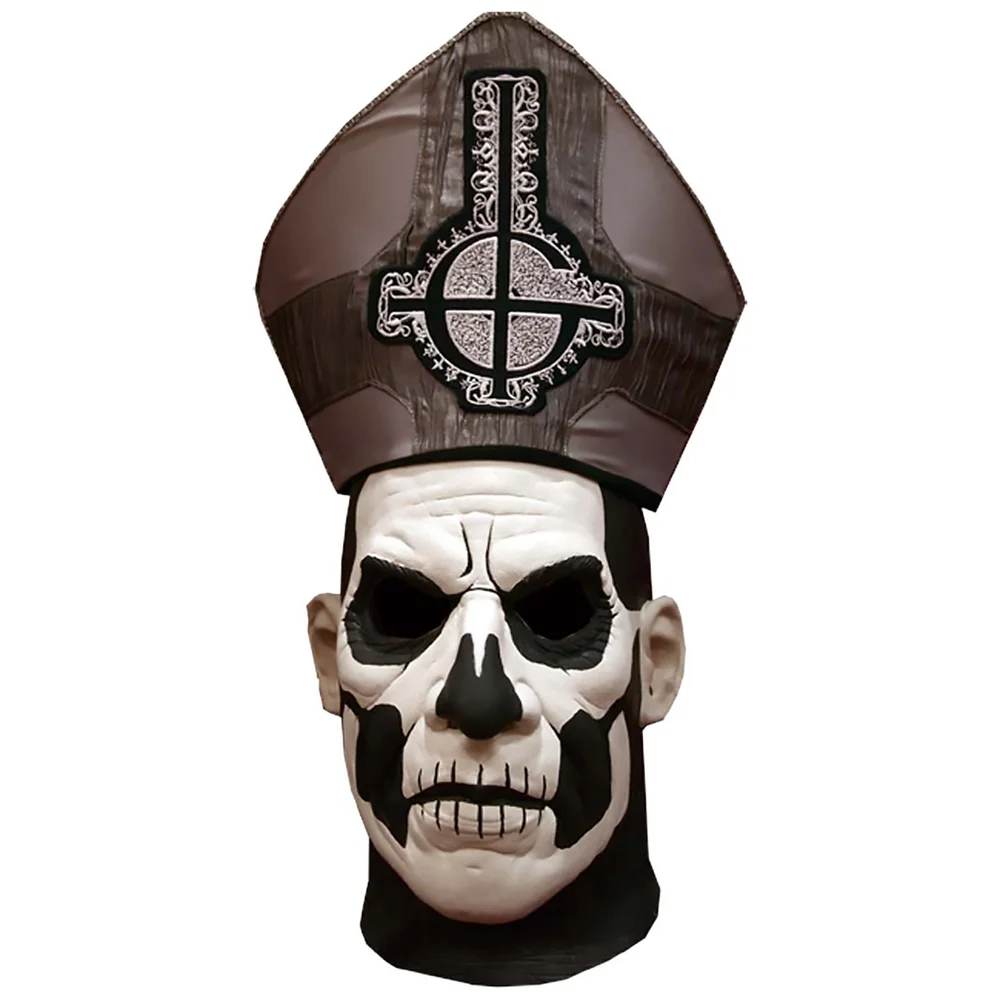 Trick or Treat Ghost Papa Ii Deluxe Hat And Mask Bild 1