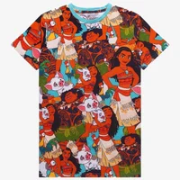 Cakeworthy Moana AOP T-Shirt - undefined undefined