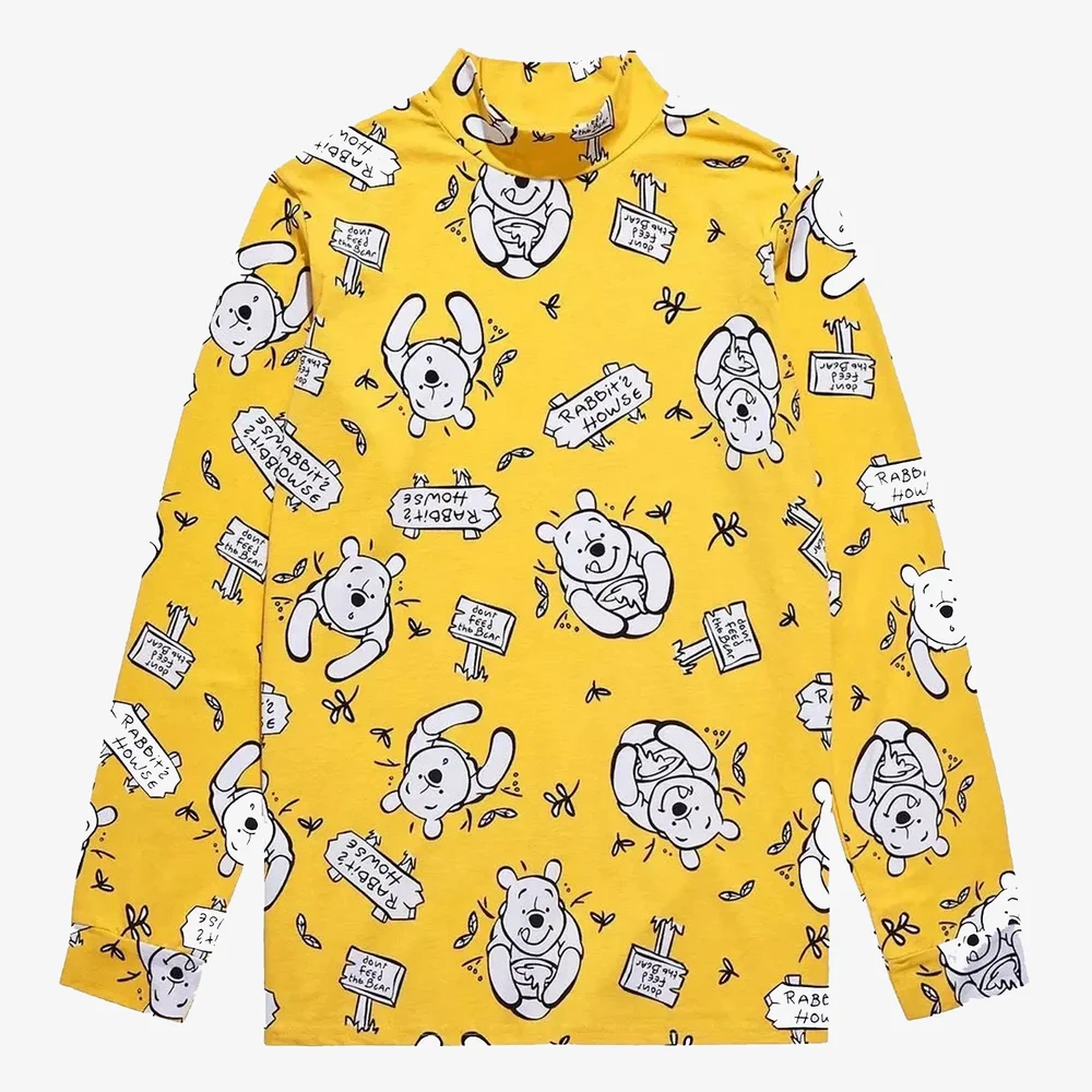 Cakeworthy Winnie the Pooh Mockneck Long Sleeve T-Shirt - M Bild 1