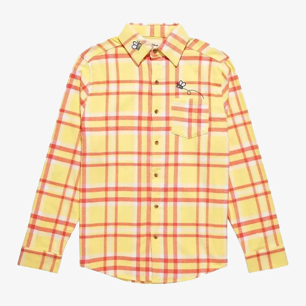 Cakeworthy Winnie the Pooh Bee Flannel - L Bild 1