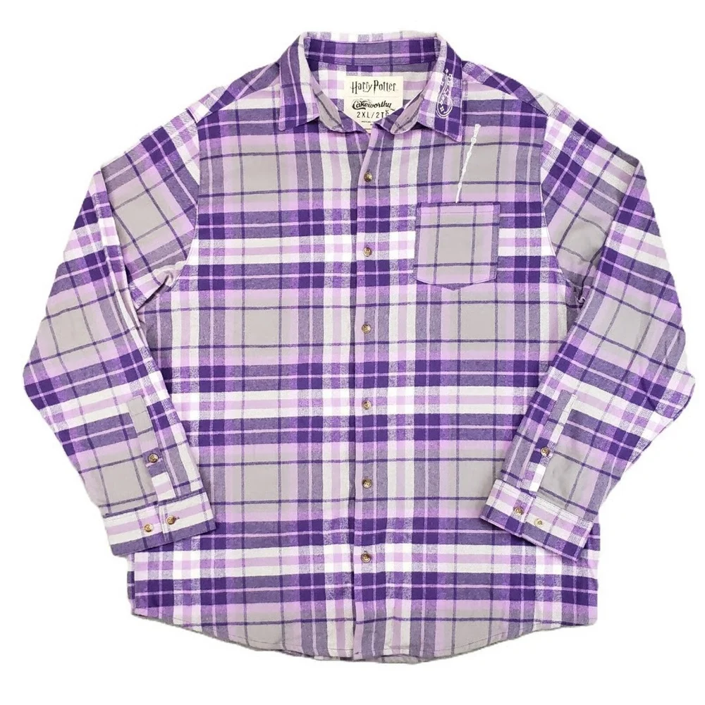Cakeworthy Harry Potter Dumbledore Flannel Shirt - XL Bild 1