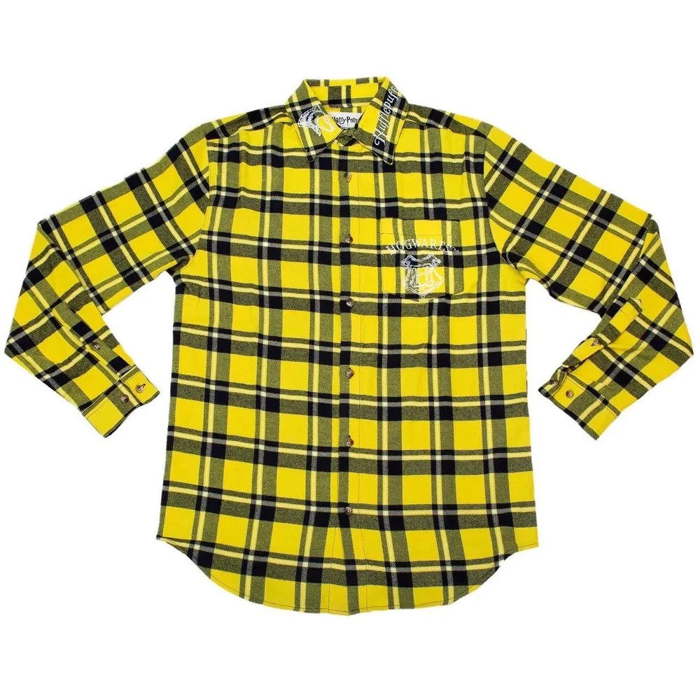 Cakeworthy Hufflepuff Flannel Shirt - M Bild 1