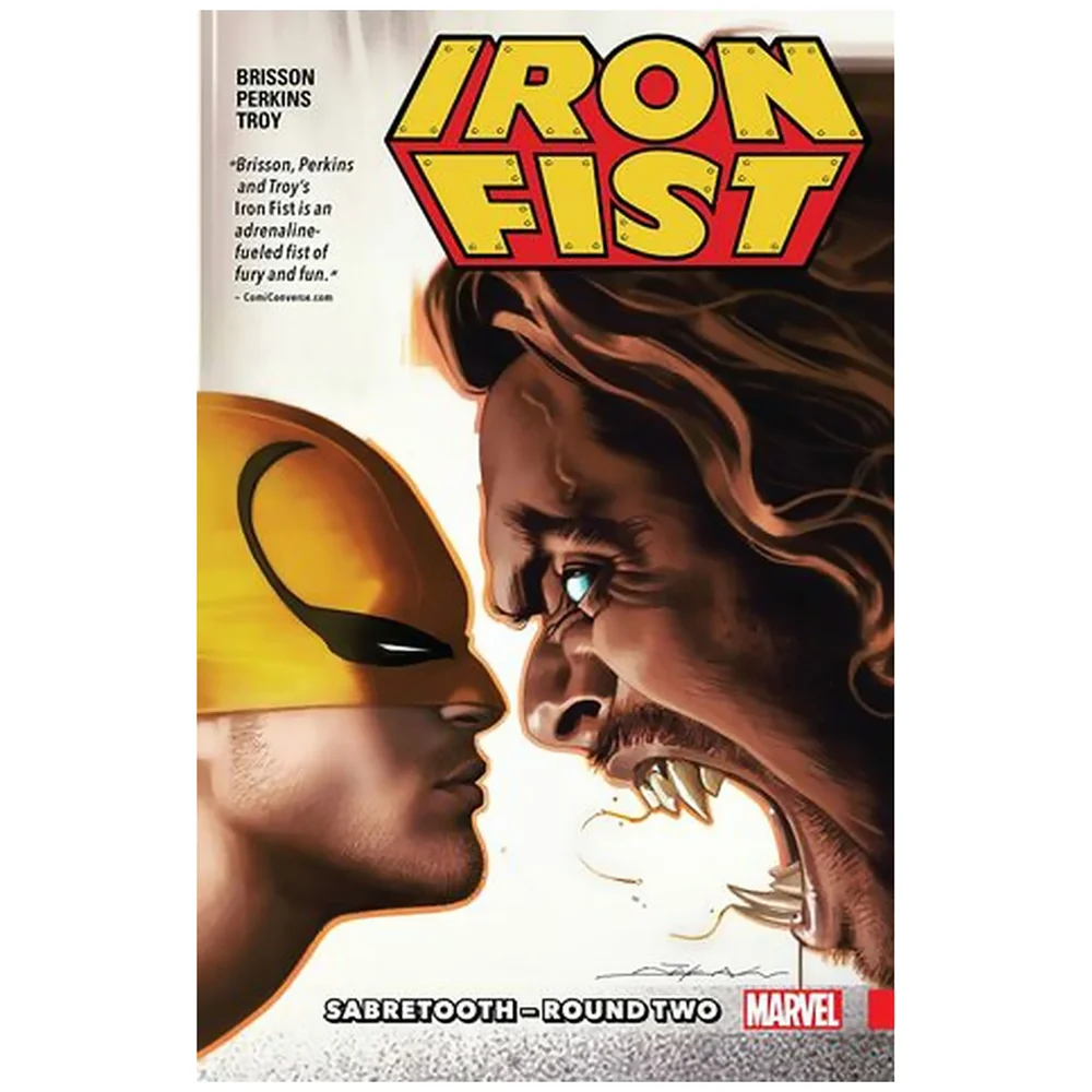 Marvel Comics Iron Fist Trade Paperback Vol 02 Sabretooth Round Two Graphic Novel Bild 1