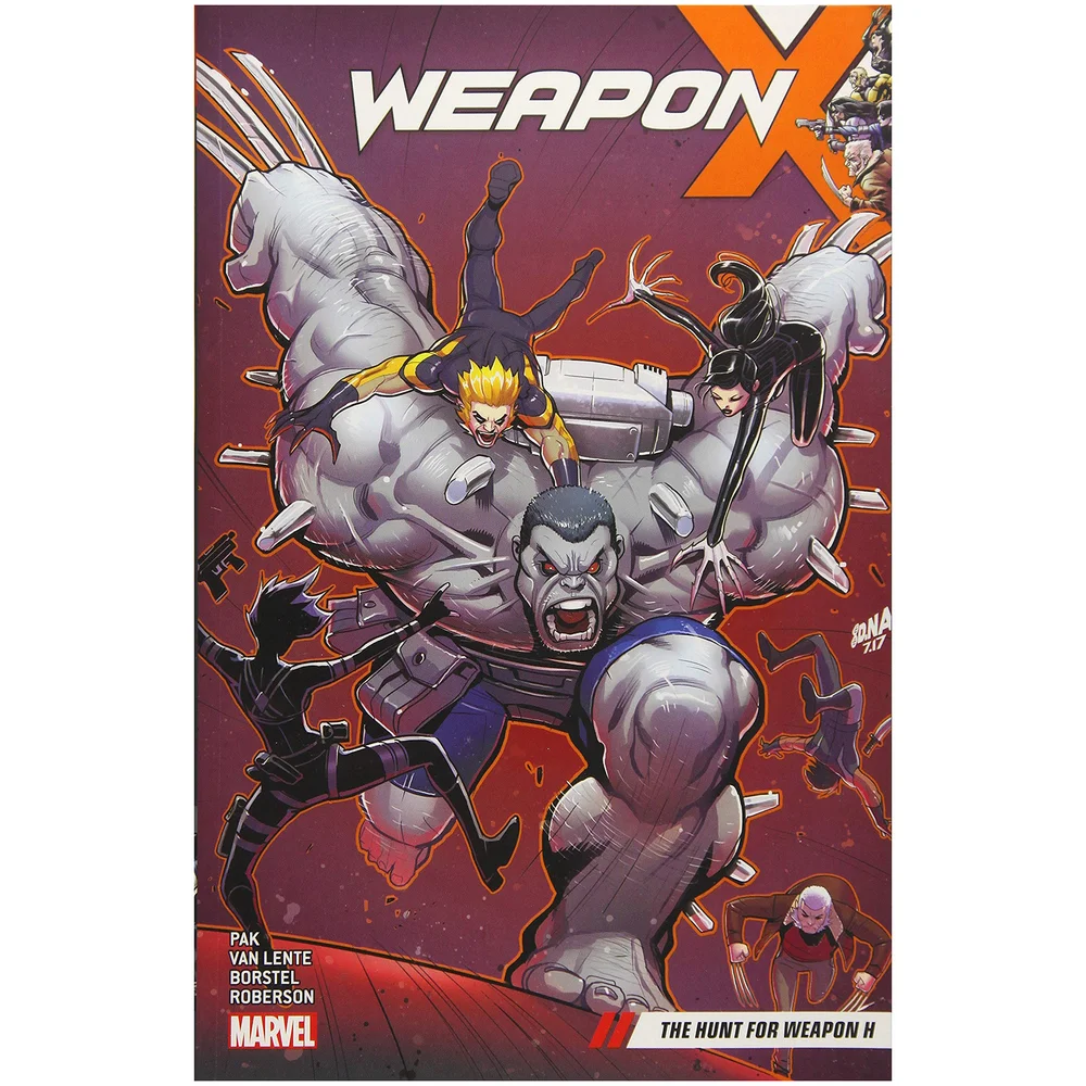 Marvel Comics Weapon X Trade Paperback Vol 02 Hunt For Weapon H Graphic Novel Bild 1