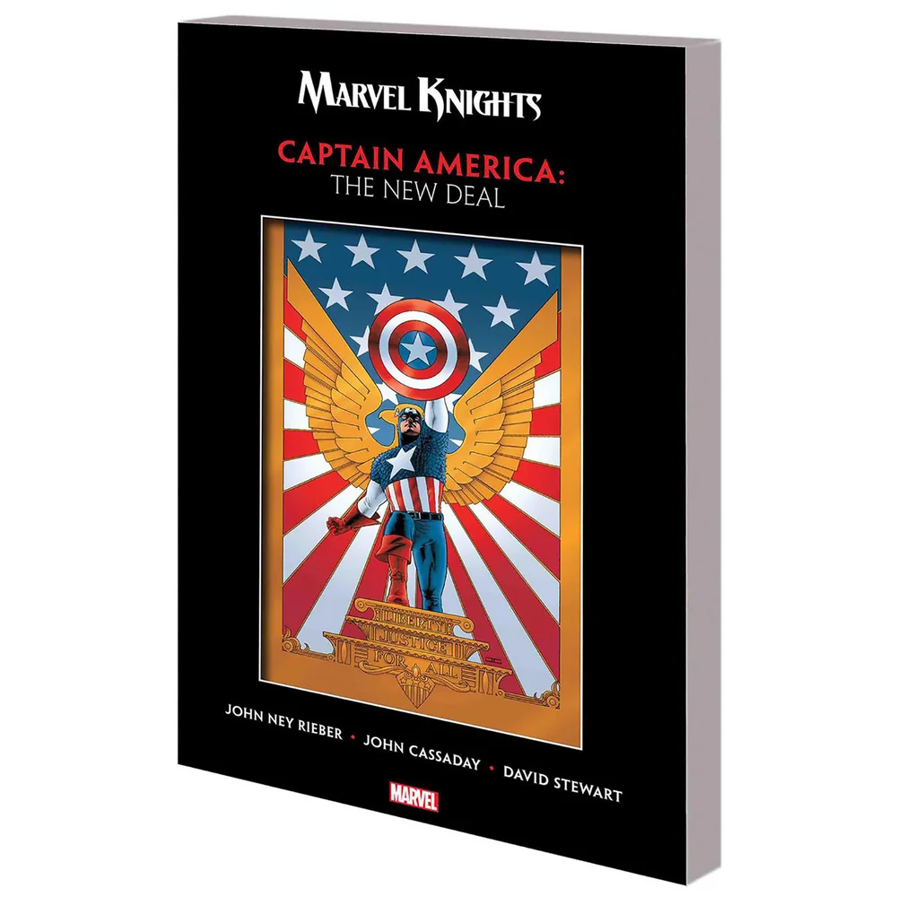 Marvel Comics Marvel Knights Captain America Rieber Cassaday Trade Paperback New Deal Graphic Novel Bild 1
