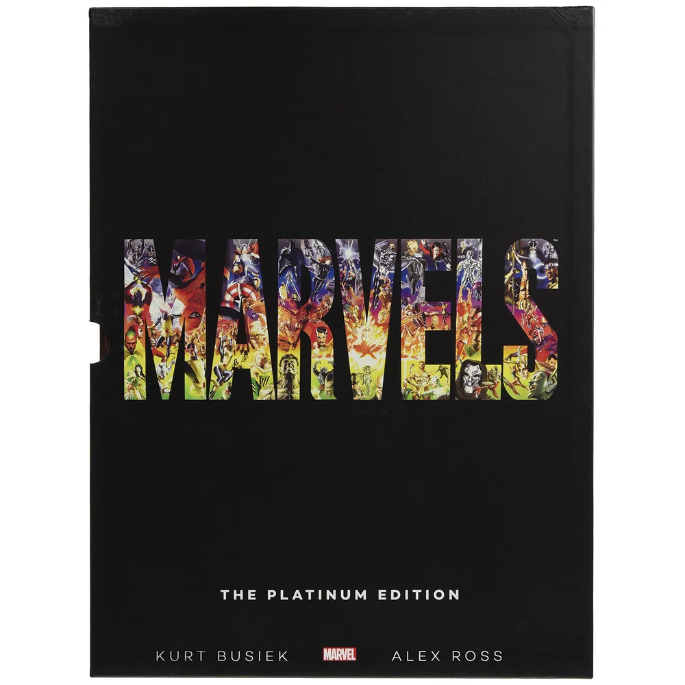 Marvel Comics Marvels Platinum Edition Slipcase Hardcover Graphic Novel Bild 1