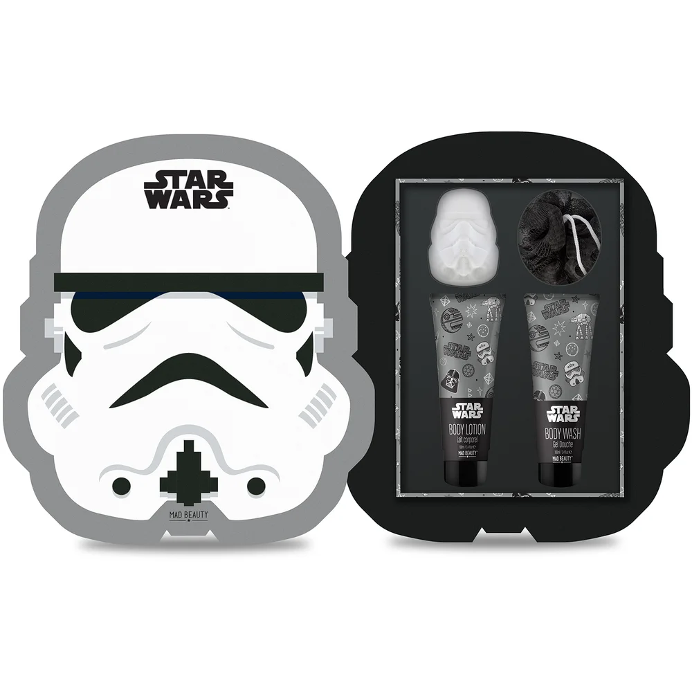 Star Wars - Stormtrooper Gift Set with Puff, Body Wash, Lotion and Fizzer Bild 1