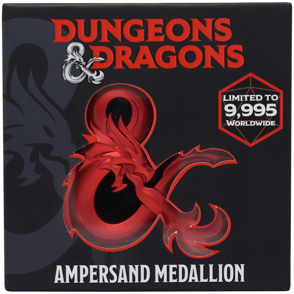 Fanattik Dungeons & Dragons Limited Edition Ampersand Medallion Bild 1