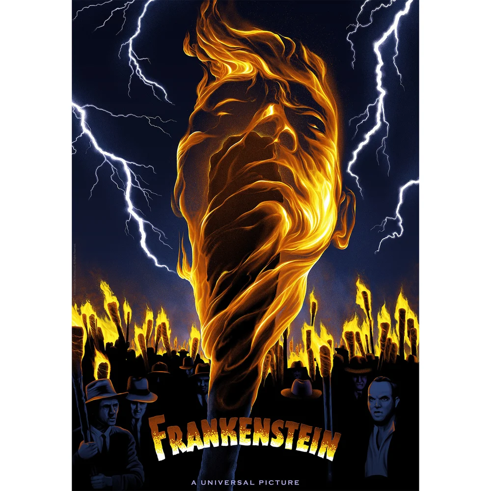Fanattik Frankenstein Limited Edition Print Bild 1